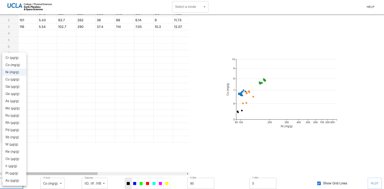 Meteorite Classification Tool